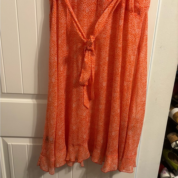 Orange Summer Dress - Picture 3 of 3